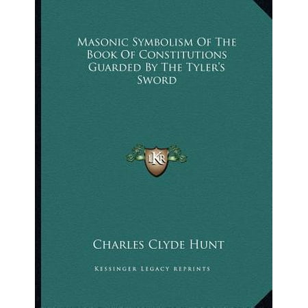 Book of constitutions guarded by the tylers sword for sale