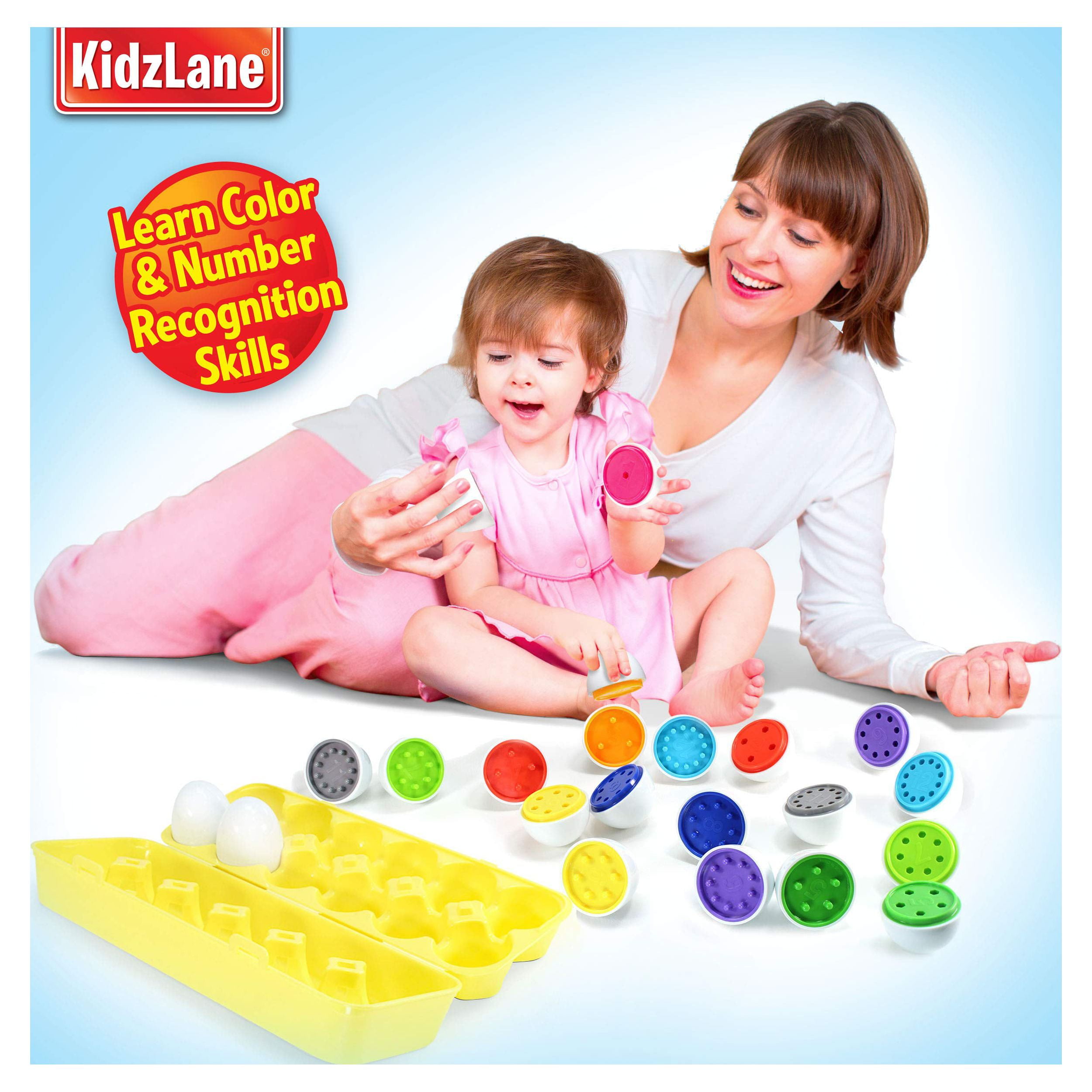 Kidzlane color matching egg cheap set
