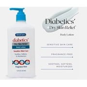 Xtra Care Diabetics 12 FL OZ Dry Skin Relief Body Lotion Sensitive Skin Care