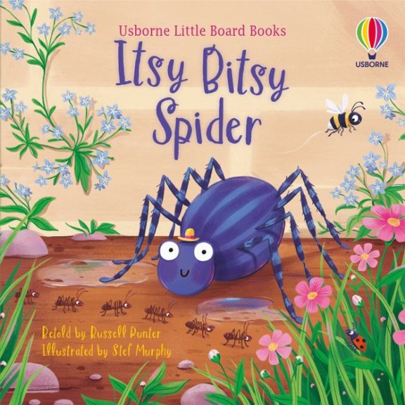 Pre-Owned Little Board Books Itsy Bitsy Spider, (Board Book)