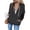 Black, variant on Womens Hoodie Full Zip Long Sleeve Lightweight Sweatshirts Pockets Jacket Coat Outerwear for Women Jacket Women Embroide Zipper Jacket Women Girl Jackets for Women Zip Jacket Women Lightweight Light