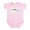 Petal Pink, variant on CafePress - Palm Springs Sunset Infant Bodysuit - Baby Light Bodysuit, Size Newborn - 24 Months