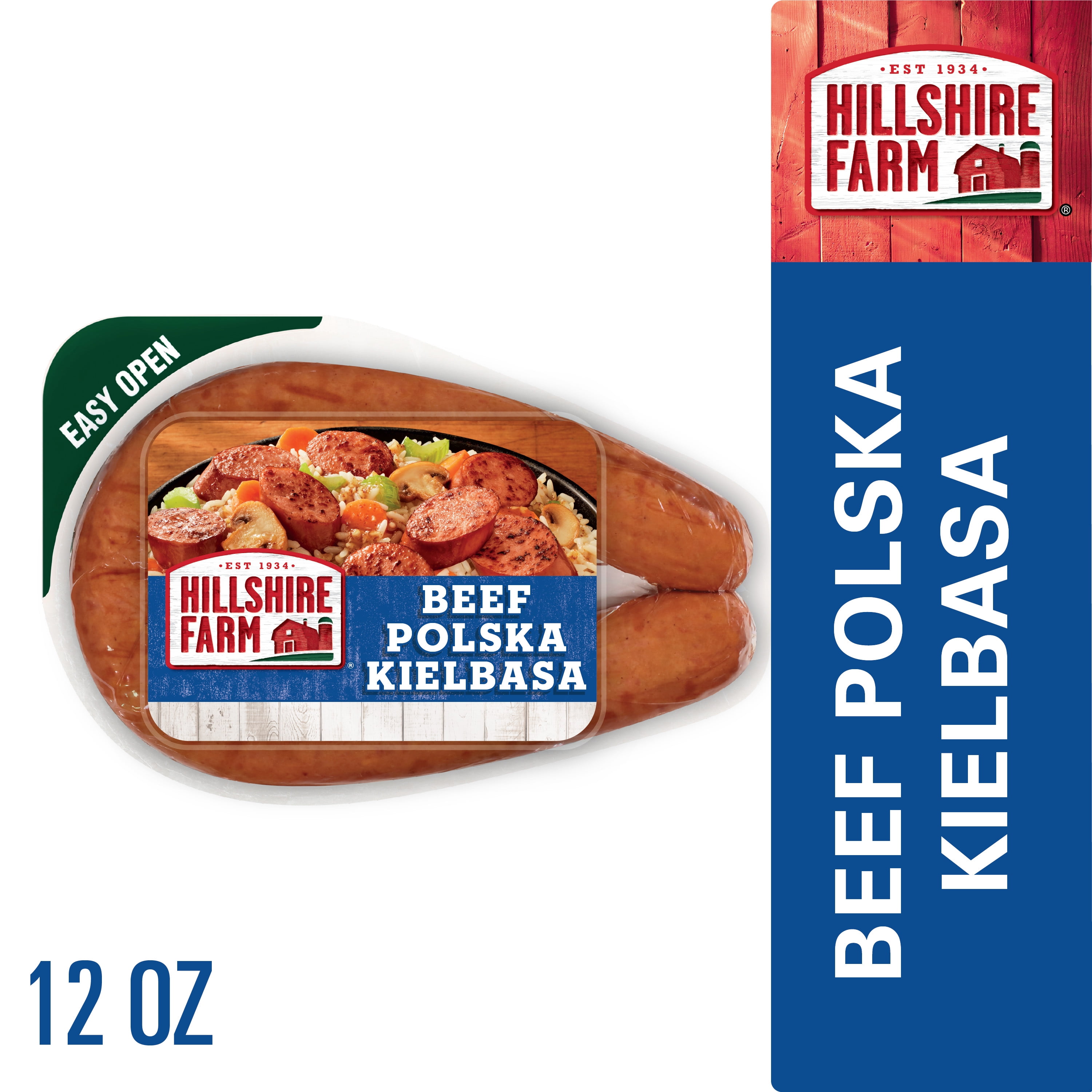 Hillshire Farm® Beef Polska Kielbasa Smoked Sausage Rope, 12 oz