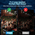 thumbnail image 2 of 4K Security Camera Outdoor, Dual Lens PTZ Wireless Outside Cameras for Home Security with 3M Cord, IP66 Waterproof, AI Tracking, Light Alarm, Color Night, 2-Way Talk, 24/7 Record,SD/Cloud, 2 of 14