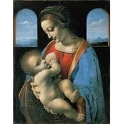 Madonna Litta da Vinci - CANVAS OR FINE PRINT WALL ART