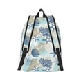 thumbnail image 6 of Rocae Algae Corals and Seashells for Durable Canvas Backpack Leisure Large Bag Travel Rucksack Multi-function Backpack Medium, 6 of 8