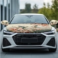 thumbnail image 2 of Yuyamidu 3 PCS Hummingbird Car Hood Cover Protector Flower Car Front Hood Cover Aesthetic Auto Exterior Rear View Accessories Removable Side Mirror Covers for Cars Sedans, 2 of 7