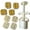Golden List Title, variant on Hand Pressure Cakes Mold ABS Unique Traditional Chinese Pastries Baking Dessert Bakeware