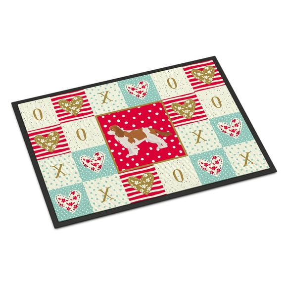 Blenheim Cavalier Spaniel Love Door Mat