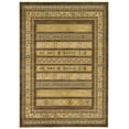 thumbnail image 1 of Unique Loom Fars Collection Tapis Tribal Moderne Zone Décontractée, 8 x 11 Pieds, Brun/beige, 1 of 2