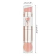 thumbnail image 3 of Kabuki-Foundation Brush Retractable Makeup Brushes Art Dust Brush Travel Brushes Beauty Makeup Tool for Women, 3 of 8