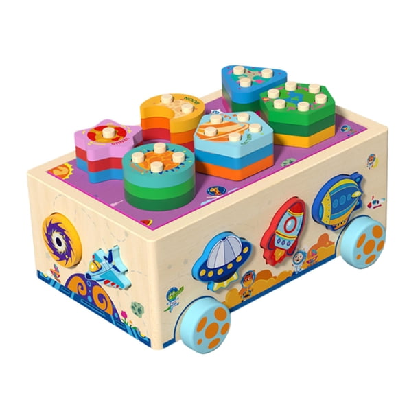 Shape Sorter Toys For Year Old Learning Montessori Toys For Montessori Shape Sorter Color Shape Sorting Toy For  Toddler 1-3, Wooden Montessori Toy Shape Sorter Color Matching Box Game,  Learning Sensory Toy Gift For Boy Girl Year