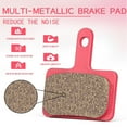thumbnail image 4 of BUCKLOS 2 Pairs Bike Brake Pads for TRP Tektro Shimano Deore Br-M575 M525 M515 T615 T675 M505 M495 M486 M485 M475 M465 M447 M446 M445 M416 M415 M395 M375 M315 M355 C601 C501, 4 of 8