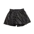 thumbnail image 6 of BRGZLK Women Sequin Skirt Cute High Waist Skirts Ruffle Flowy Shiny Glitter Mini Skirts Sparkly Club Party Skirt, 6 of 6