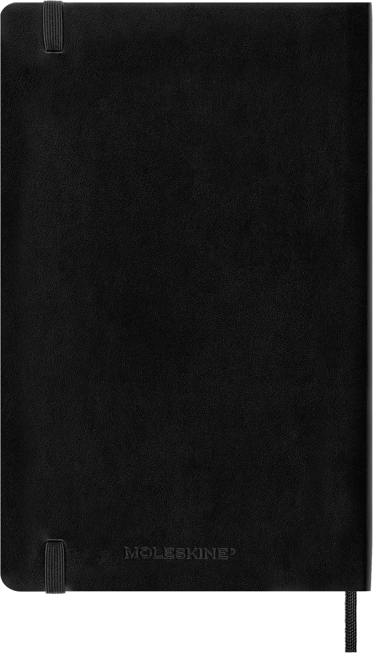 Moleskine Classic Notebook, Soft Cover, Large (5" x 8.25"), Squared, Black,