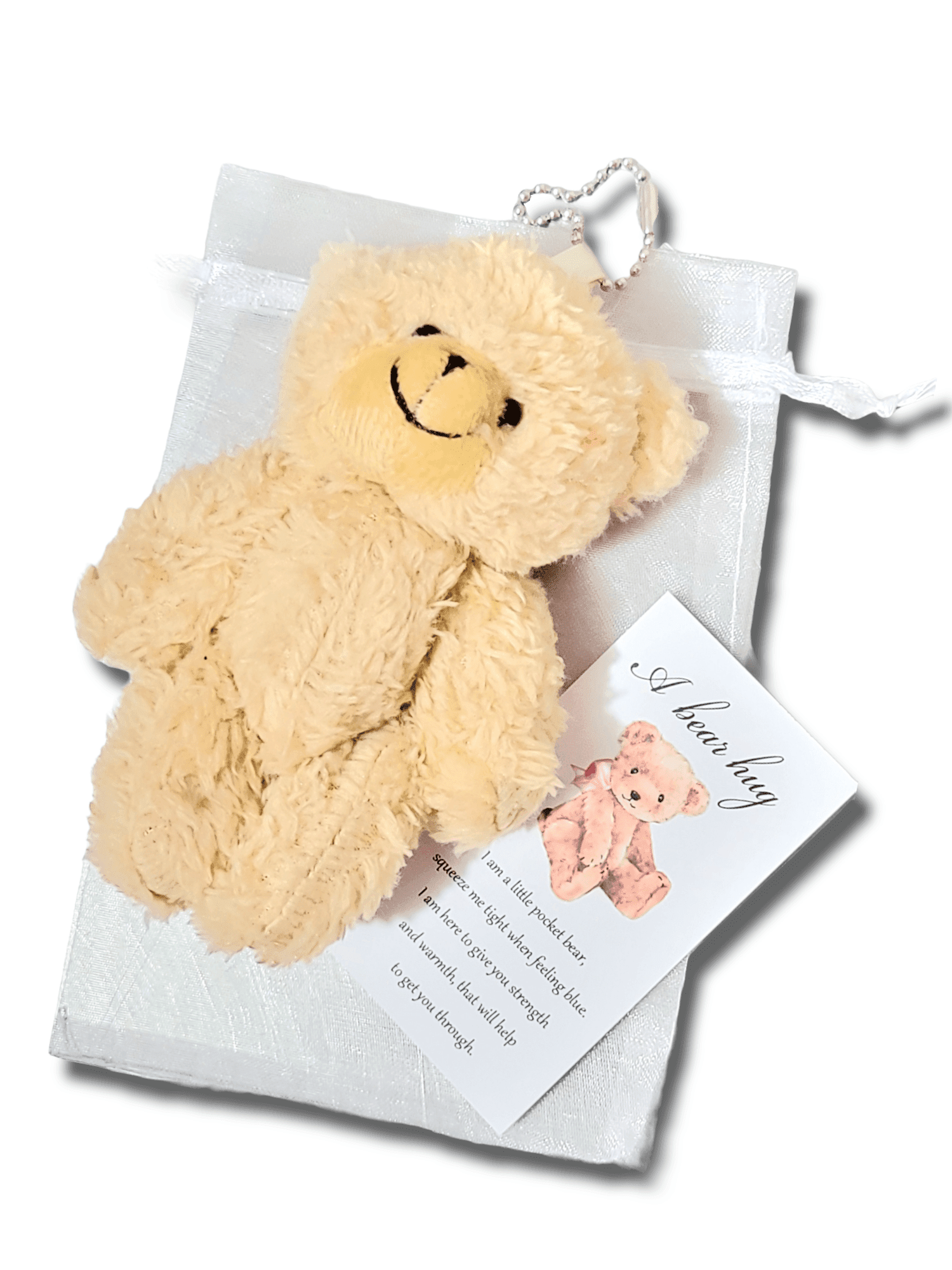 Beary Sleepy Cloud Slime Bundle with Plushie, Fresh Linen Scent, Stress Relief Sensory Toy 8oz Hoshimi Slimes