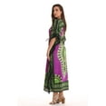 thumbnail image 2 of Riviera Sun Long Dashiki Caftan / Caftans for Women (Blue - Multi, Large - X-Large), 2 of 3