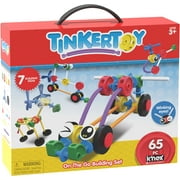 TINKERTOY On the Go Building Set - 65 Pieces - Creative Preschool Toy