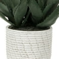 thumbnail image 4 of Vickerman 14" Artificial Green Succulent in Concrete Gray Pot., 4 of 5