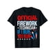 thumbnail image 1 of Official Firework Technician USA Independence July 4th Boys' T-Shirt - Patriotic Graphic Design, Comfortable Cotton Fabric, Short Sleeve, Round Neck, Perfect for Youngsters, 1 of 6