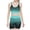 Light Blue, variant on Abomasnow Women 2 Piece Workout Sets High Waisted Biker Shorts with Pockets Built in Bra Racerback Tank Tops