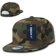 thumbnail image 2 of Decky 1064 FLAT Bill 5 Panel Cotton Snapback-WDL, 2 of 2