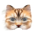 thumbnail image 2 of DIY Cats Face Mask Kit Includes Blank Cats Mask Faux Fabric And Plastic Mesh For Holiday Decorations, 2 of 8
