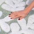 thumbnail image 5 of Chesapeake Monte Carlo 2pc Moonstone & White Bath Rug Set (21"x34" & 17"x24"), 5 of 6