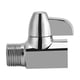 thumbnail image 2 of Llave de latón Ecomeon cabezal de ducha de 3 Vías válvula T-adapter divisor, 2 of 6