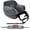 Deep Gray, variant on Travel Pillow for Extra Luggage: Stuffable Neck Pillow with Adjustable Neck Size | Fits 3+ Days of Travel Essentials | Transformable Carry-On Solution | Soft Velvet Cover | No Filler