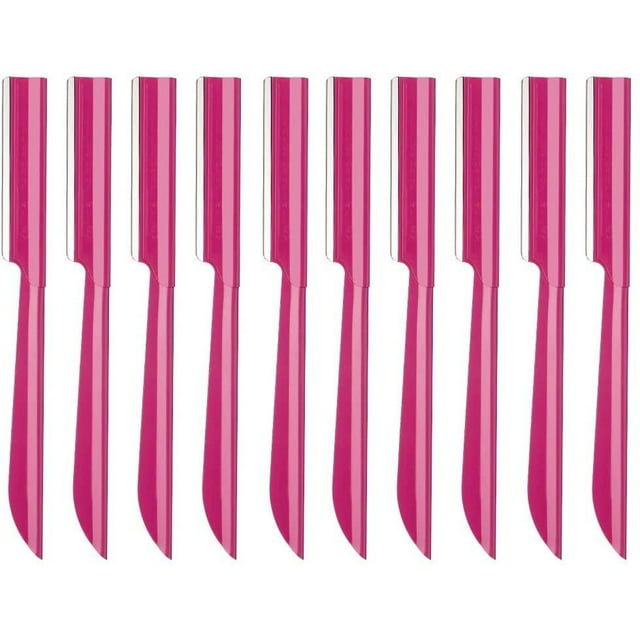 Rasoirs à Sourcils, Tondeuse à Sourcils Multifonctionnelle en Acier Inoxydable pour Hommes et Femmes, Ensemble d'Outils de Rasage