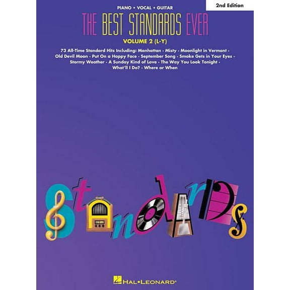 The Best Standards Ever, Volume 2 (L-Y) (Paperback) by Hal Leonard Corp (Creator)