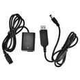 thumbnail image 2 of NP - FW50 USB Dummy Battery Adapter, Extend Camera Shooting Time, Compatible with ILDC Cameras, USB Port, 1.96m Cable, 2 of 7