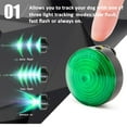 thumbnail image 3 of PENGXIANG Pet LED Light Dog Collar Light Dog Outdoor Lamp Reusable Waterproof Pet Pendant Glow Night LED Dogs Flashlight Battery Operated Dog Light for Collar Harness Leash, 3 of 8