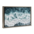 thumbnail image 3 of Stupell Industries Coastal Hazy Waters Brown Framed Floater Canvas Wall Art design by Lazar Studio, 21 x 31, 3 of 9