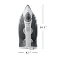 thumbnail image 4 of Sunbeam 1200W Steam Iron, Non-Stick Soleplate, Shot of Steam®, 240ml Tank, Grey/White, 4 of 10