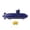 RC Submarine-B-Blue-A11, variant on Mini RC Submarine, Mini RC Submarine, 6 Channel Waterproof Electric Diving Vessel with USB Charging, Detailed Simulation Model for Indoor and Outdoor Water Use A-Blue