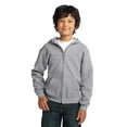 thumbnail image 1 of Gildan Boys Long Sleeve Full-Zip Hooded Sweatshirt. 18600B, 1 of 1