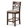 thumbnail image 6 of New Classic Furniture Cori 5-Piece Solid Wood Counter Set in Cherry, 6 of 11