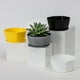 thumbnail image 4 of Macetas de plástico de gran diámetro con agujero, macetas modernas ideales para plantas africanas, 4 of 8