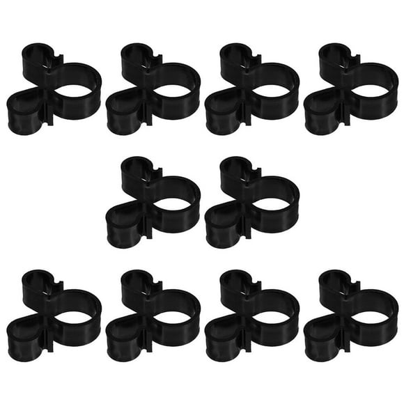 Clip Wine Bottle Candle Clips Sparkler Safety Holder Single Service Sparker Bracket Plastic Child 10 Pcs