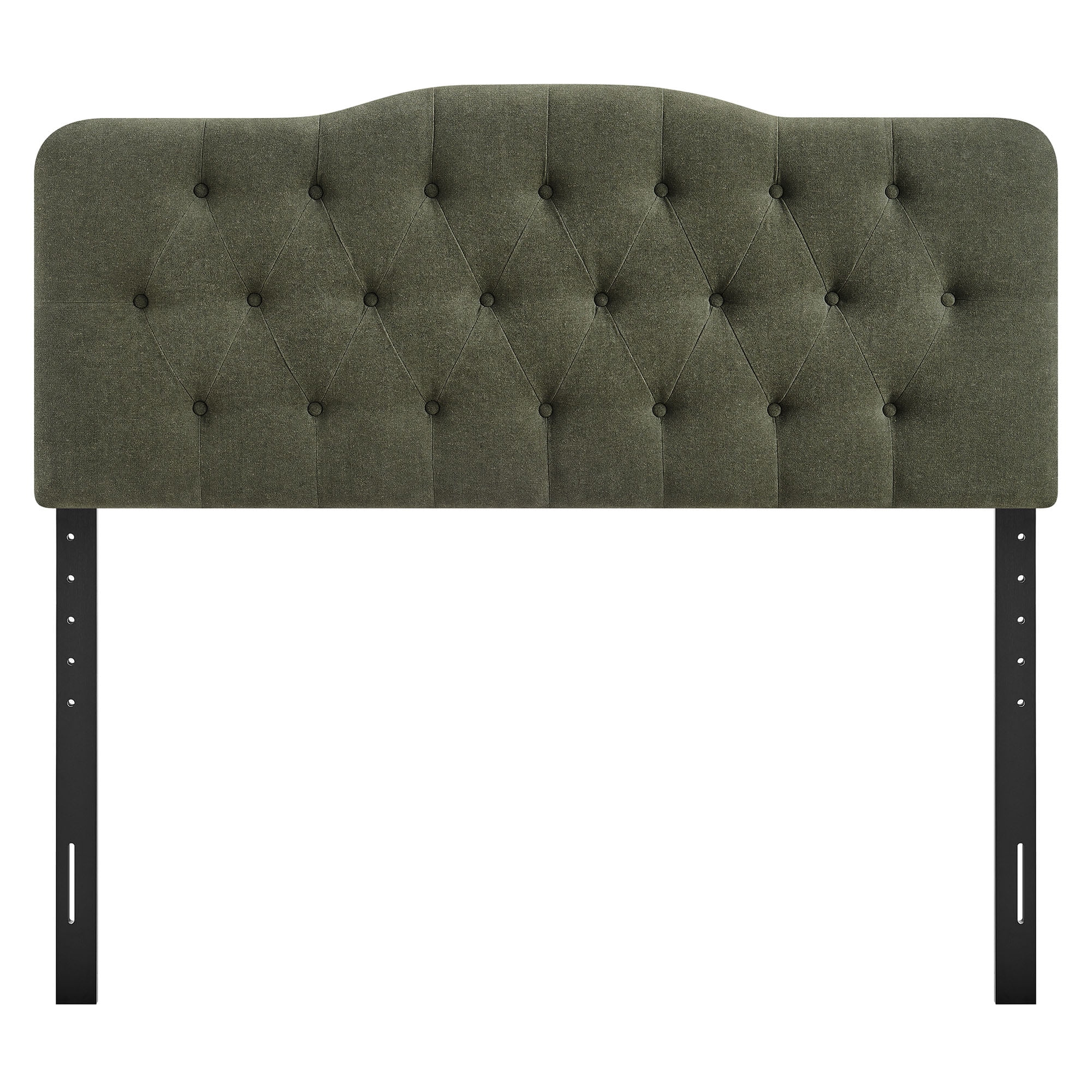 Annabel Premium Linen Blend Queen Headboard in Sage