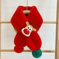 thumbnail image 2 of Girls & Boys Plush Warm Scarf Cute Deer Outdoor Neck Winter Scarf for Child Aged 1-7, 2 of 6