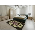 thumbnail image 5 of Ahgly Company Machine Washable Indoor Rectangle Transitional Copper Brown Area Rugs, 2' x 4', 5 of 7
