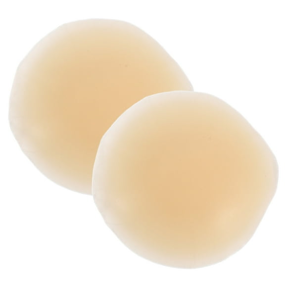 1 Pair of Invisible Women Breast Pasty Nipples Silicone Cover Breathable Nipples Pasty