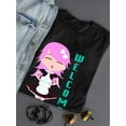 thumbnail image 3 of Kawaii Girl Welcome T-Shirt Women -SPIdeals Designs, Female XX-Large, 3 of 4