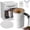 White, variant on 2026 New Electric Coffee Mug with a Built-In LCD Thermometer, Perfect for Brewing Coffee, Milk, Cocoa, Self Stirring Coffee Mug, 12oz Rechargeable Smart Magnetic Mix Cup with Lid