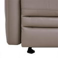 thumbnail image 6 of Khloe Contemporary Recliner in Greige Genuine Leather, 6 of 8