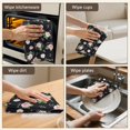 thumbnail image 5 of 6 Pcs Pioneer Flower Floral Print Pattern Kitchen Towels, Funny Microfiber Dish Towel Set, 18" X 26" Tea Towels, 5 of 6