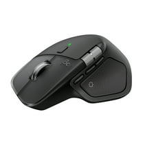 Logitech MX Master 4, Ergonomic Wireless Mouse with Advanced Performance Haptic Feedback, Ultra-Fast Scrolling, Black